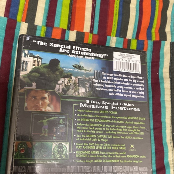 2- disc Special edition, hulk, DVD, fast, shipping, sealed brand new - Picture 5 of 8